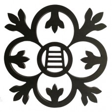 ARCA SCALIGERA DA APPENDERE in legno nero 32x32 (prezzo iva e trasporto inclusi)